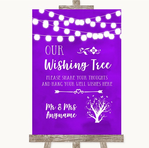 Purple watercolour lights - purple,