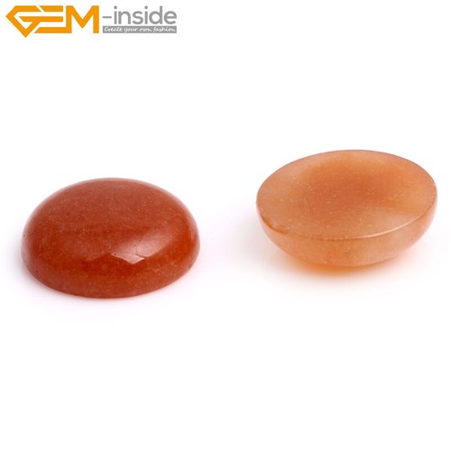 Cab cabochon orange - cabochon,