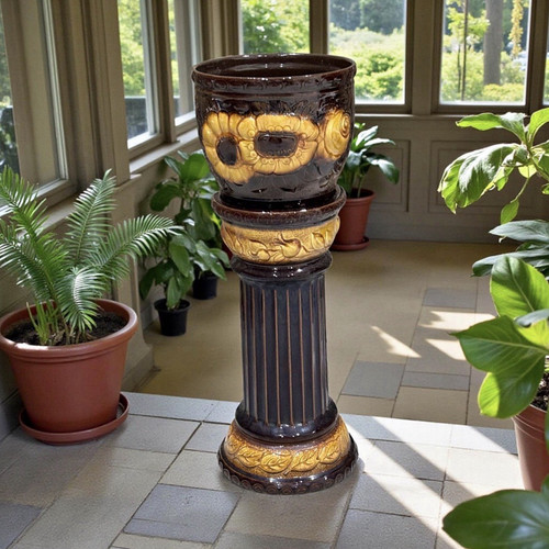 West german ceramic jardiniere - german,