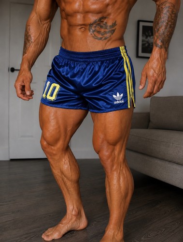 Retro adidas football shorts - retro,