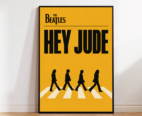 The beatles hey jude poster - hey,