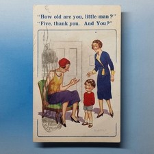 Donald McGill Comic Postcard