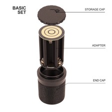 Unplugged 6x AAA Battery