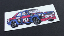 Broadspeed Ford Escort Mk1 1970's Racing Car Vinyl Sticker *Unused*
