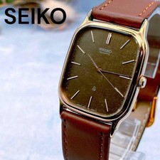 Working SEIKO square men s