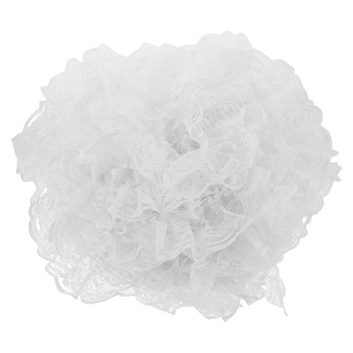 Ruffled lace edge ribbon - lace,