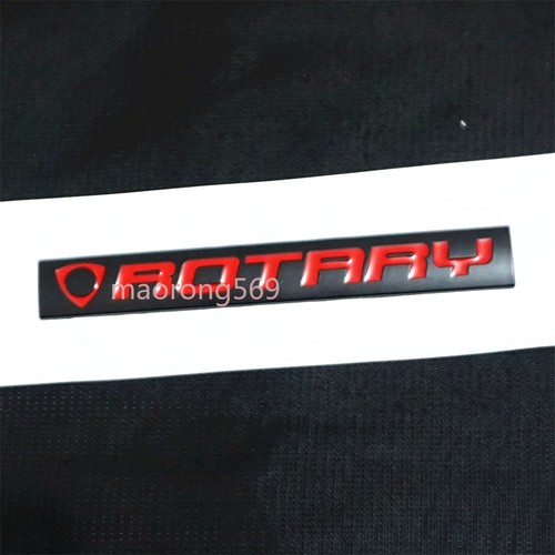 Black matte red rotary - 1x,