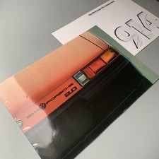 Porsche 914 1972-73 UK Market Sales Brochure 2.0 & Technical Data sheet