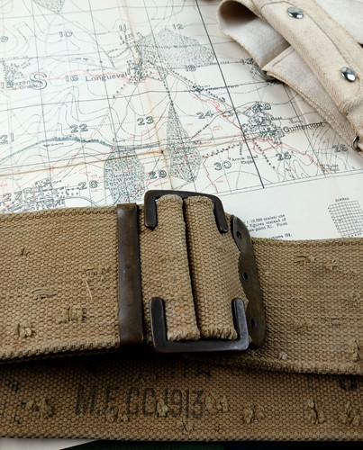 Ww1 somme trench - map, +