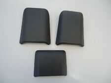 VAUXHALL CORSA D  2006 TO 2014 SET OF THREE REAR SEAT BOLT COVERS L/ R  CENTRE