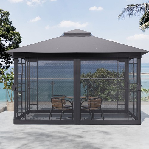 Large party gazebo 13x10ft - large,