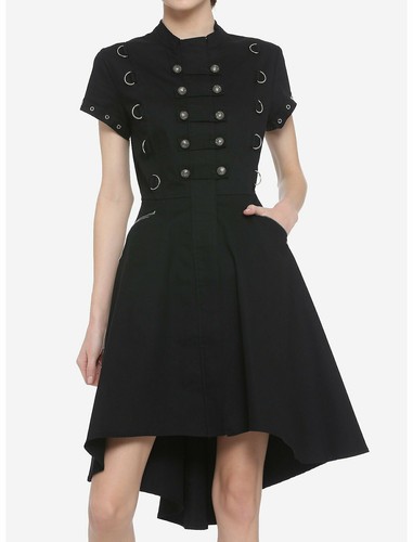 Black goth emo military - black,, goth,