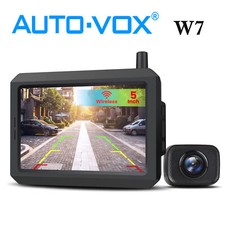 Wireless Car Reversing Parking Camera 5" LCD Monitor for Truck SUV Rear View Kit
