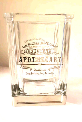 Apothecary jar lidless - apothecary,