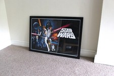 STAR WARS - Darth Vader - Dave Prowse  - Autograph - FRAMED Picture - ALLSTARS