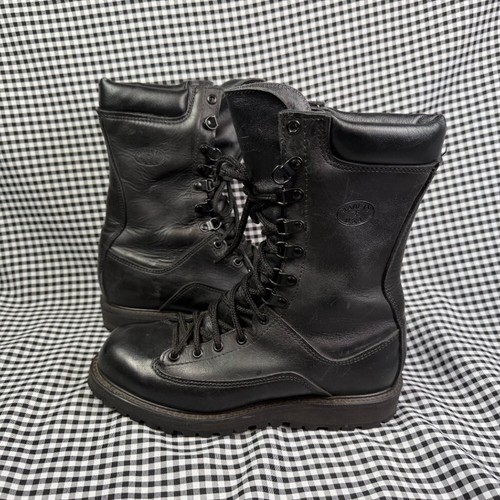 Matterhorn black leather work - black,