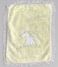 Vintage Acrilan Pram Blanket