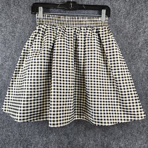 Vtg 80s 90s - gingham, black