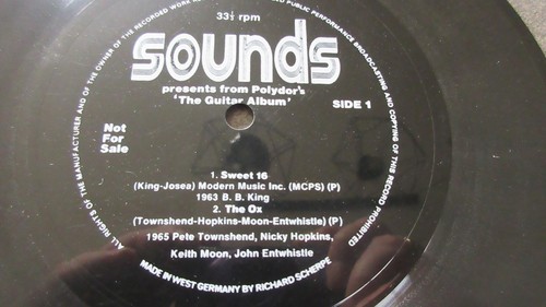 Guitar album excerpts track - guitar, 4-track