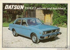 Datsun Nissan Violet 1979 UK