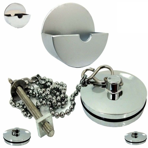 Chrome plug 38mm - chrome,