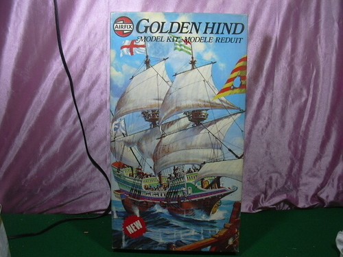 Airfix golden hind - hind, kit