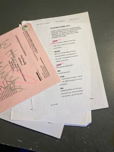 Original signed rehearsal - original,