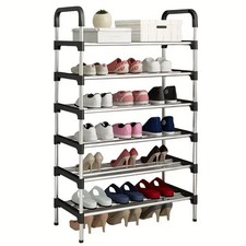 PORTABLE 3-6 TIER SHOE RACK