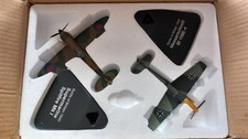 Atlas Editions Supermarine Spitfire Mk1 Messerschmitt Bf 109E-4. Unused in Box