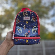 Cath Kids  Rocket Space Print Lunch Bag Cool Bag Insulated Retro Rare 