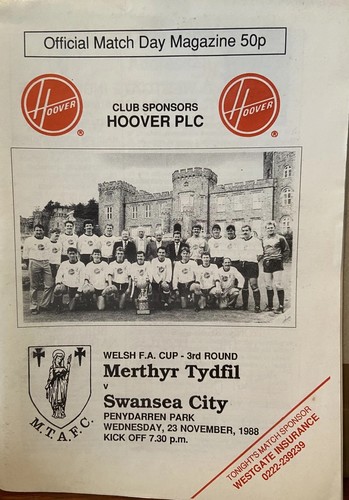 Merthyr tydfil swansea city - tydfil,