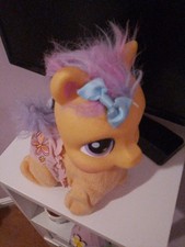 Orange Pony Interactive Talking Scoter Good Condition Crawling My Little Pony