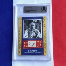 Pablo Picasso Handwritten Word