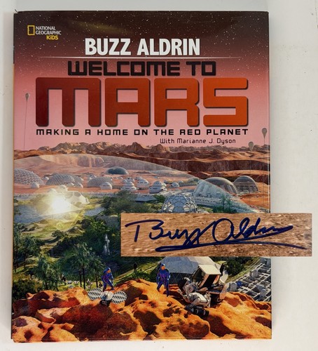 Signed buzz aldrin - signed,