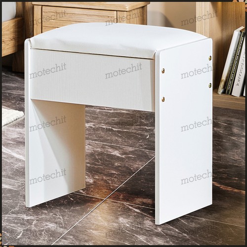 White makeup stool - stool, for