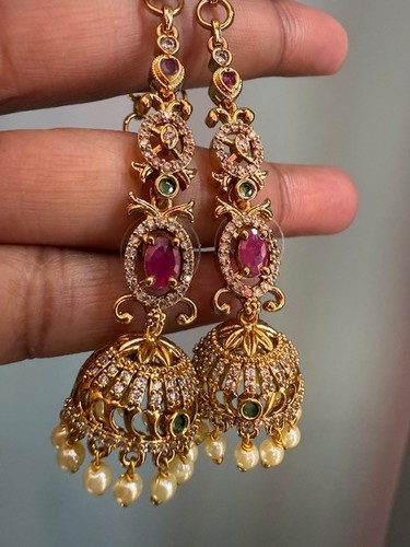 Jhumka with mattal