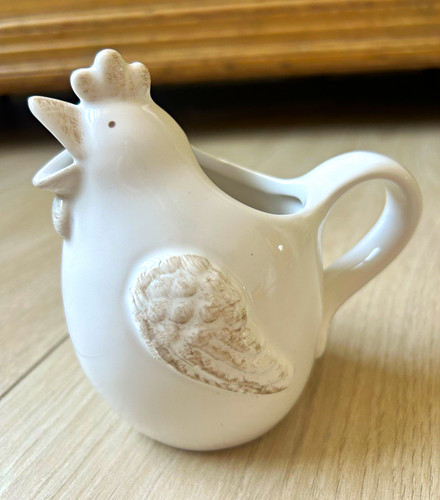Rustic white ceramic gisela - rustic,