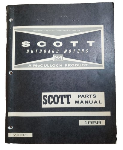 1959 scott mcculloch outboard - 1959,