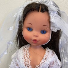 Lisa Jean Furga Teenage Fashion Clone 10" Doll  70s Vintage Brunette BRIDE