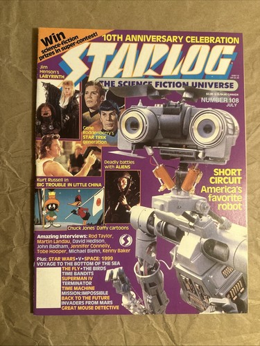Starlog magazine 108 july - starlog,