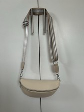 Small Women’s Cream Crossbody Bag with Adjustable & Detachable Straps