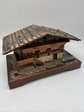 Vintage music box chalet - vintage,