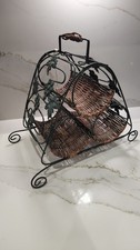 Wine Rack Grape Leaf Vine 90's