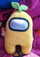 Among Us Yellow Crewmate Plush 12” Soft Toy Toikido Official Character Gaming