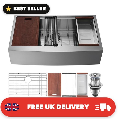 Farmhouse kitchen sink 304 - farmhouse,
