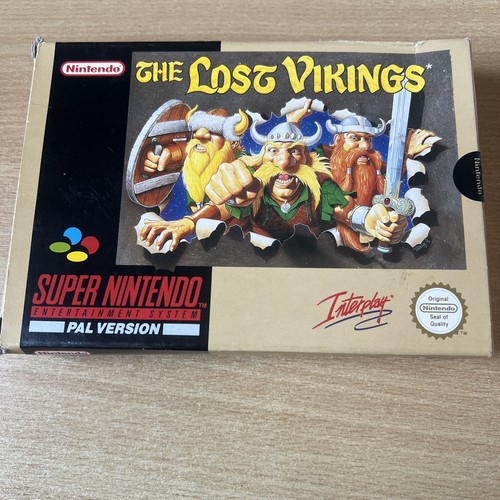 The lost vikings nintendo snes - vikings,