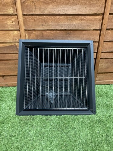 Moda square charcoal fire pit - square,