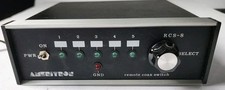 AMERITRON RCS-8V Remote Coax Switch Control Box 5 Position Vintage Ham Radio