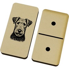 'Airedale Terrier' Domino Set