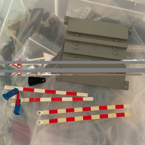 Lego train 12v - train, crossing